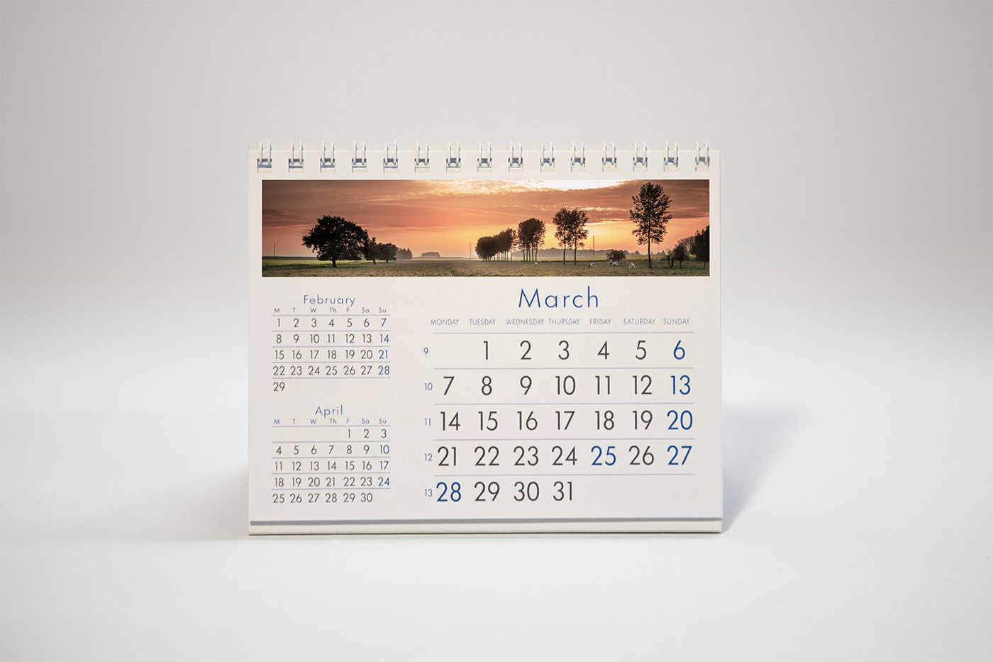 Calendario Sobremesa  13 x 10